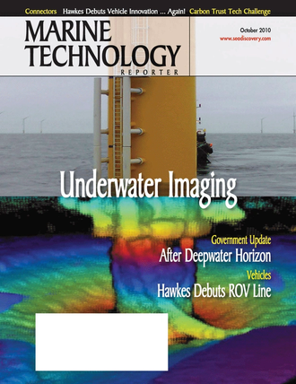 Marine Technology Magazine Cover Oct 2010 - Ocean Engineering & Design